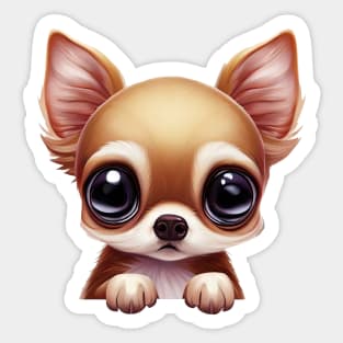 Charming Chihuahua Sticker